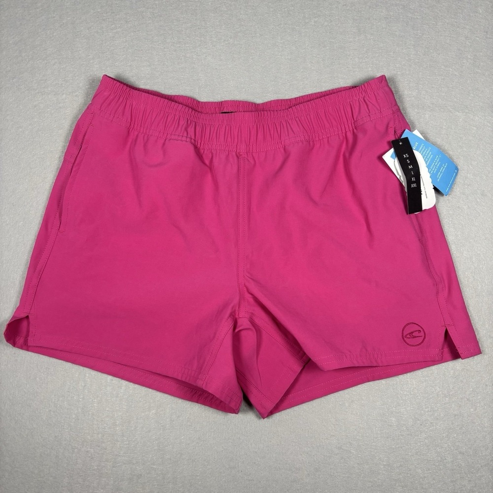 New O'Neill Jetties Stretch 4" Boardshorts Womens Size Small Pink NWT Hyperfreak
